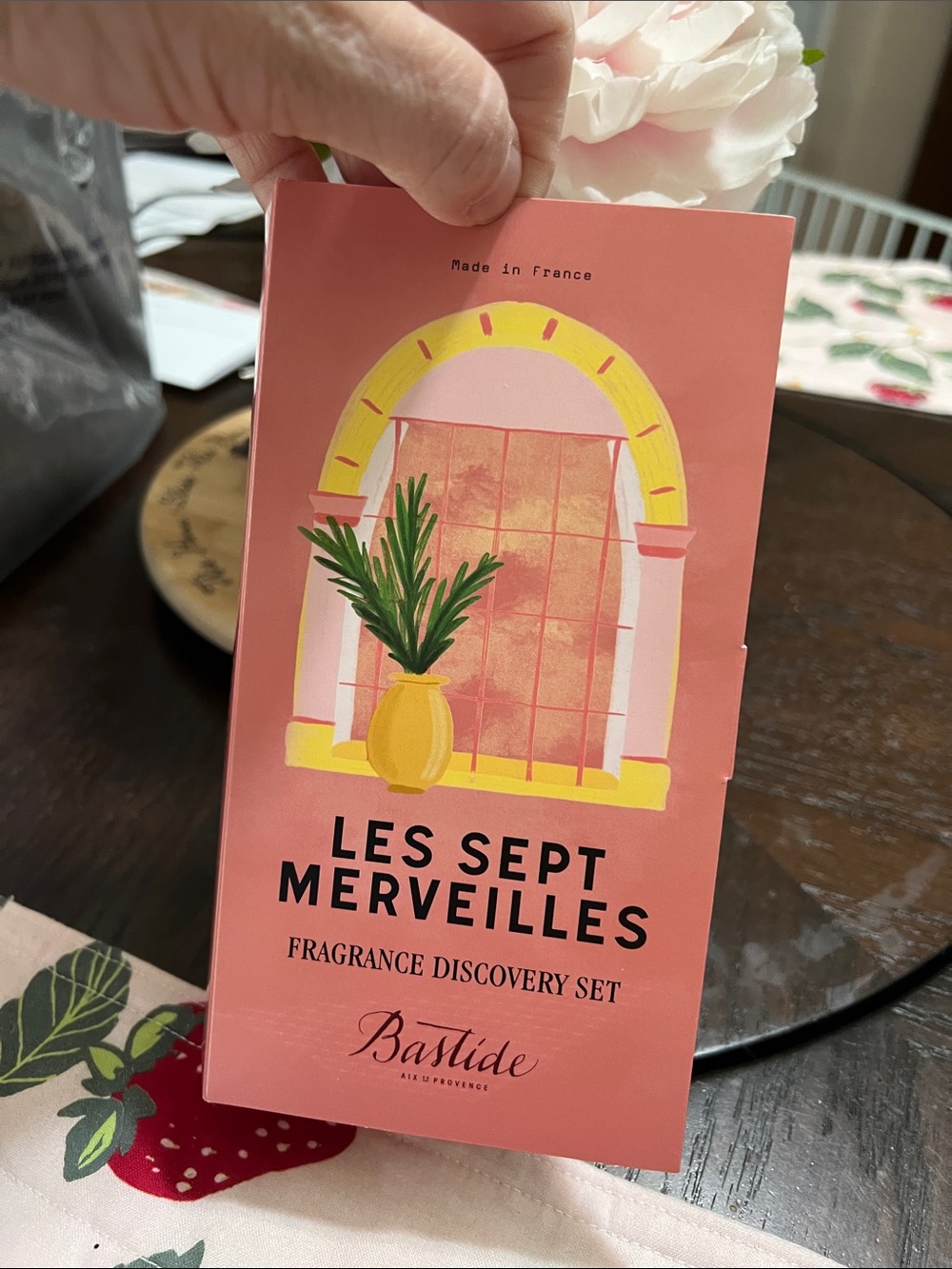 New Bastide Les Sept Merveilles Fragrance Discovery Set - Pink & Yellow
